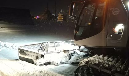 Erciyes'te Şampiyonaya Hazırlık Gece Gündüz Sürüyor