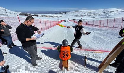 Erciyes’te kızak heyecanı! Şampiyonlar belli oldu