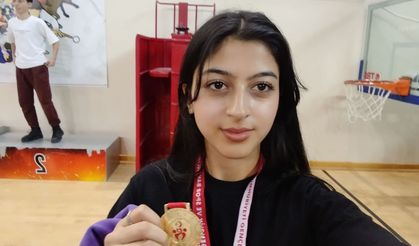 Kayserili Merve Nur’dan büyük başarı: Üst üste ikinci kez şampiyon oldu!