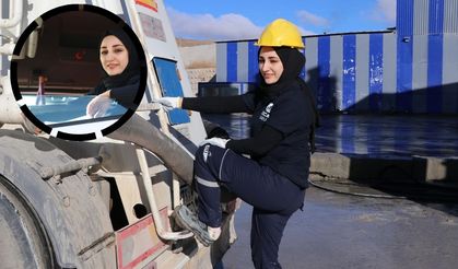 “‘Yapamazsın’ dediler… Sivaslı Rabia tırın başına geçti