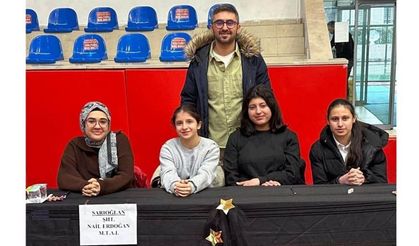 Sarıoğlanlı öğrencilerden Kayseri ve Türkiye derecesi