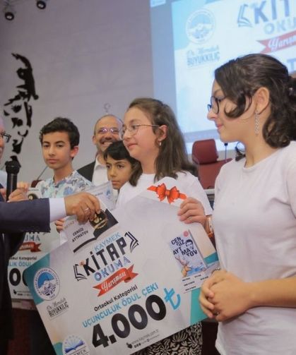 Kayseri'de 7'den 70'e kitap okuma rüzgarı! Ödüller yüzde 25 arttı