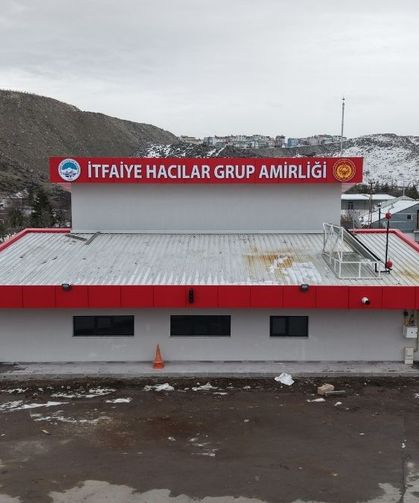 Kayseri İtfaiye Hacılar Grup Amirliği açılış için gün sayıyor