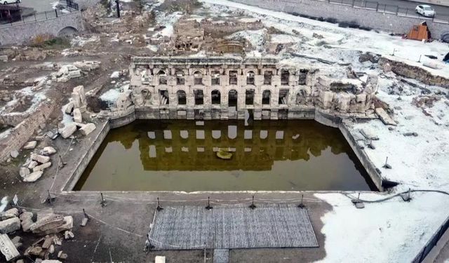 2 Bin Yıllık Roma Hamamı,Restorasyon İşlemlerinde Sona Yaklaşıldı!
