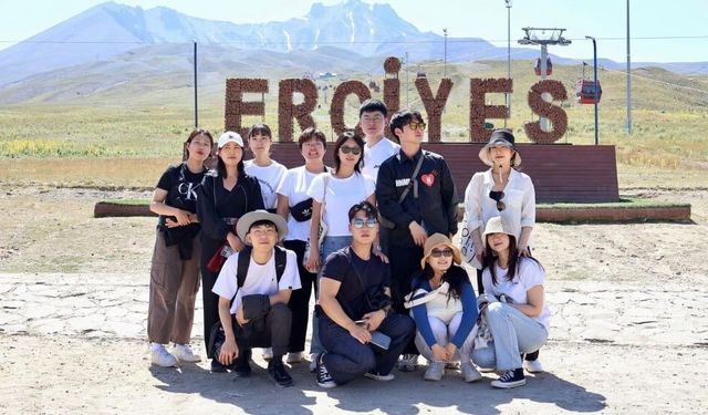 Güney Koreli Öğrenci ve Arkeologlar, Kayseri'ye Hayran Kaldı