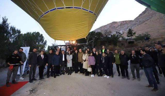 Büyükelçiler ve Diplomatlar Soğanlı Semalarında Balon Turu Yaptı