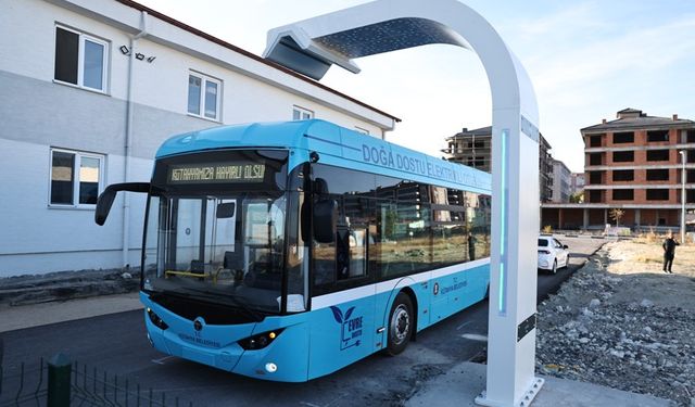 Kütahya'nın Yeni Elektrikli Otobüsleri 12 Dakikada Şarj Olacak