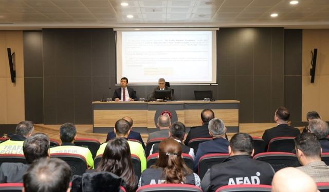 Niğde’de Kış Tedbirleri Toplantısı Yapıldı