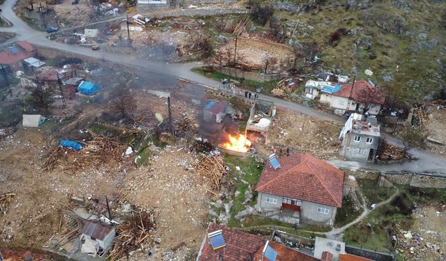 Malatya’daki Çadır Yangını Korkuttu