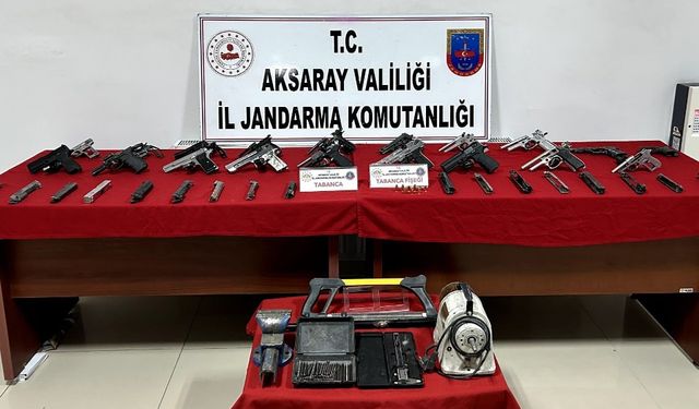 Kaçak Silah Ticaretine Jandarma Darbesi