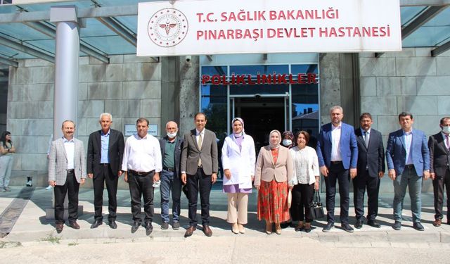 Ak Parti Milletvekili Nergis'ten Pınarbaşı Devlet Hastanesi'ne Ziyaret 