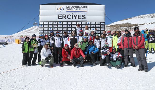 FIS Snowboard Dünya Kupası’nda şampiyonlar belli oldu
