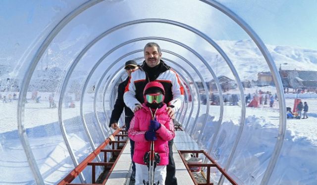 Erciyes'te Kayak Sezonu Uzadı 