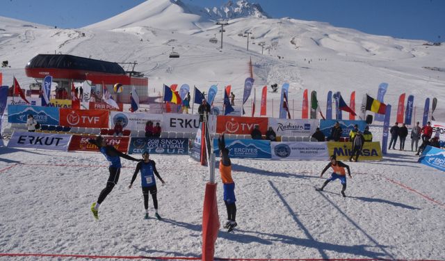 Kar Voleybolu Dünya  Turu’nun 1 ayağı Erciyes'te yapılacak