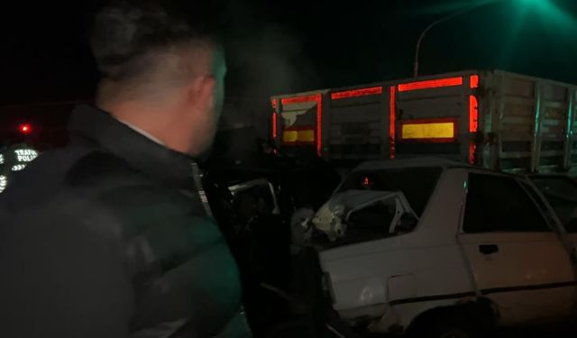 Nevşehir'de 14 araç birbirine girdi; 3 ü ağır 7 yaralı
