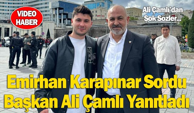 Son Dakika Ali Çamlı: Bizde Satılık Futbolcu Yok!