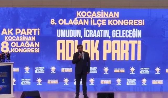 Dursun Ataş Kayseri'de ilk kez Ak Parti Kongresi'ne katıldı!