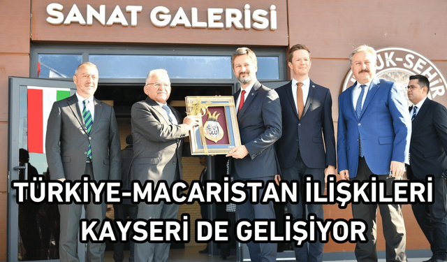 Kayseri Türkiye-Macaristan sanat galerisine ev sahipliği yaptı!