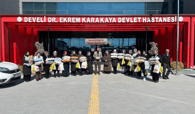 Kayseri’de genç kızlar telefonlarını bir kenara bırakıp bakın ne yaptı!