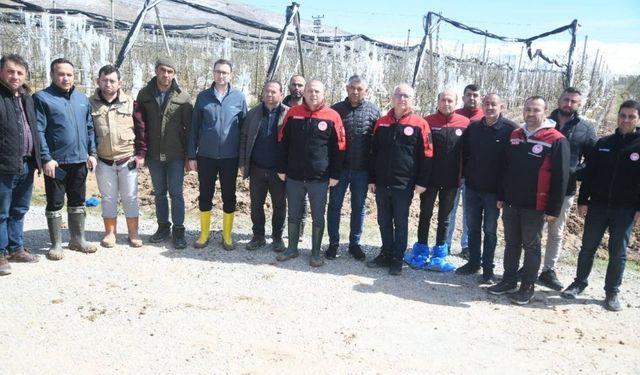 Kayseri’de Zirai Don Felaketi Sonrası Yoğun Mesai!