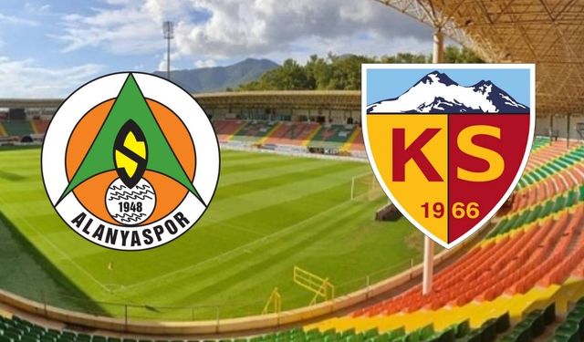 Alanyaspor – Kayserispor maçı ne zaman, saat kaçta, hangi kanalda?