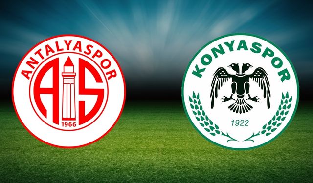 Antalyaspor-Konyaspor karşılaşması ne zaman, saat kaçta, hangi kanalda?