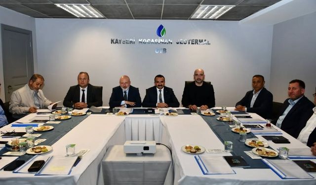 Kocasinan Jeotermal OTB’de merak konusu olan toplantı!