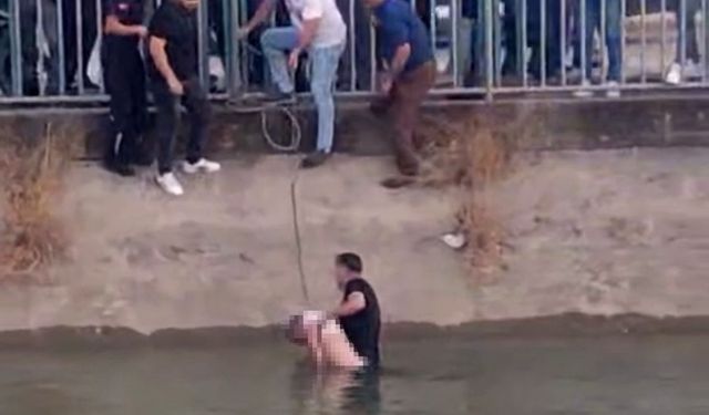 Sulama kanalına düşen yaşlı adamı vatandaşlar kurtarmıştı! Acı gerçek hastanede ortaya çıktı