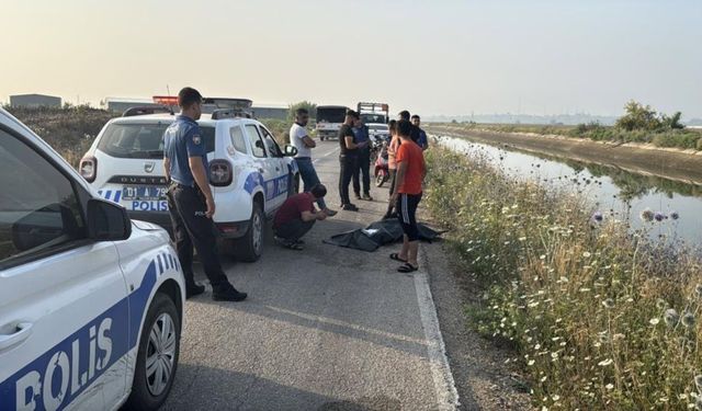 Acı olay! Bisikleti için girdiği su kanalından cansız bedeni çıktı!