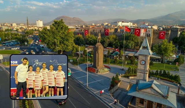 Kayserili sporcular Balkanlarda fırtına gibi esecek!