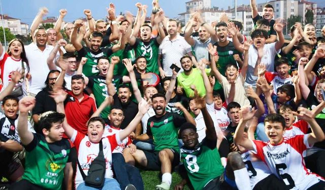 Büyük Toramanspor mutlu sona ulaştı!