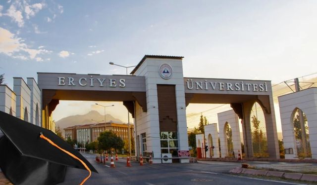 Erciyes Üniversitesi'nde mezuniyet heyecanı! Rektör Altun'dan yeni bölüm müjdesi