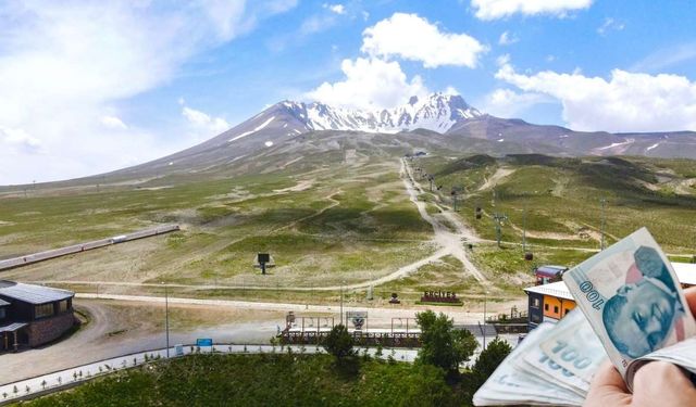 Erciyes’te yeni sezon başladı! Bu alanda bir hafta kalmak 700 TL