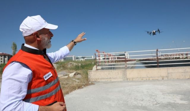 Haşerelere Geçit Yok! Kayseri Dronla İlaçlanıyor