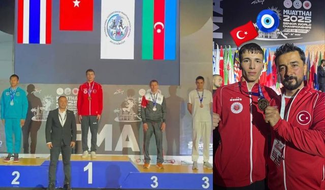 Kayserili sporcuların büyük başarısı! Utku Mete Yağcı Dünya şampiyonu oldu
