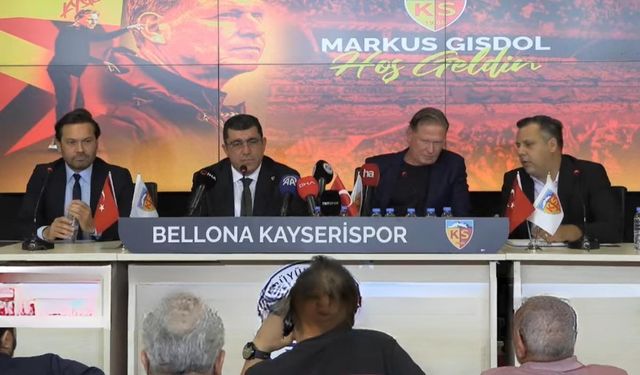 Kayserispor Teknik Direktörü Markus Gisdol imza attı! İlk sözleri ne oldu?