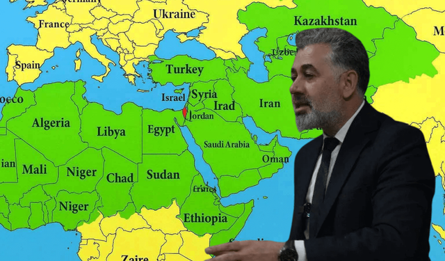 İYİ Partili Kılınç haritayı paylaşıp öfke kustu: Bu utanç bizimdir!