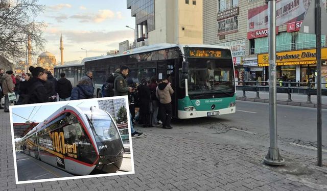 Kayseri’de tramvay ve otobüs hatlarında tarifeler değişiyor! İşte sebebi