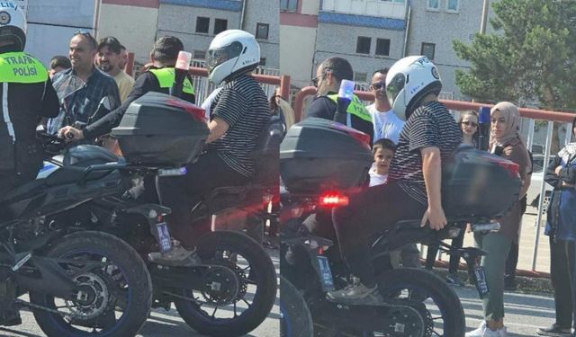 Polis Yetiştirdi: Sınava son dakika girdiler!