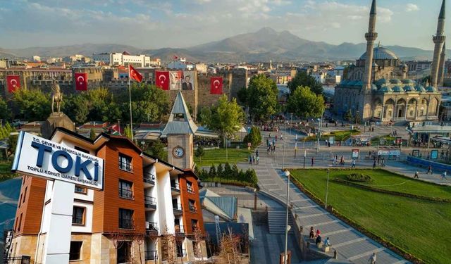 TOKİ Kayseri’de açık artırma ile ticaret alanı satacak!