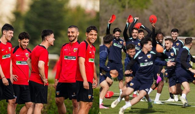 Kayserispor’da geri sayım başladı! 1 Temmuz’da sahaya inecekler