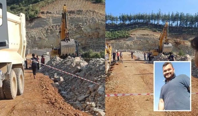 Toprak kayması nedeniyle 23 yaşındaki genç hayatını kaybetti