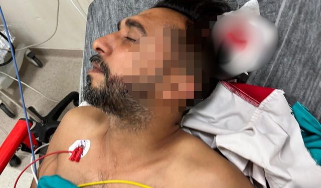 Yorgun merminin kurbanı oldu! Döner keserken başına saplandı