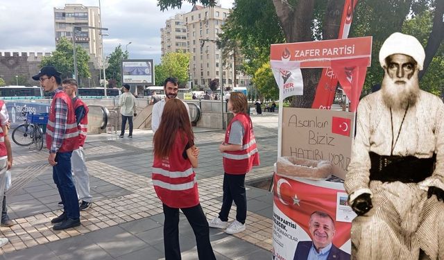 Zafer Partisi'nden dikkat çeken paylaşım: Şeyh Said için Cumhuriyet Meydanına indiler!