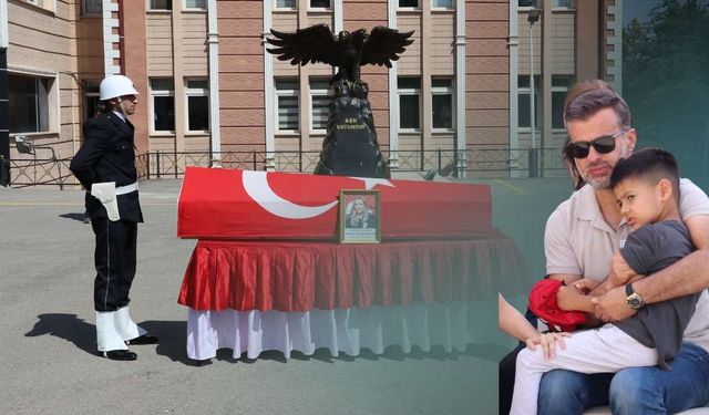 Kayseri'deki kazada hayatını kaybeden başkomiser için tören yapıldı