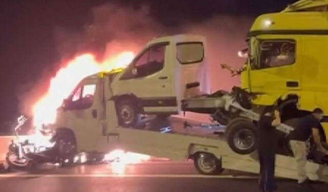 TAG Otoyolu’nda zincirleme kaza: eski baro başkanı hayatını kaybetti