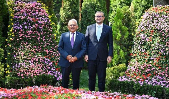 Fatih Karahan Kayseri Büyükşehir’de! Başkan Büyükkılıç hangi mesajları verdi?