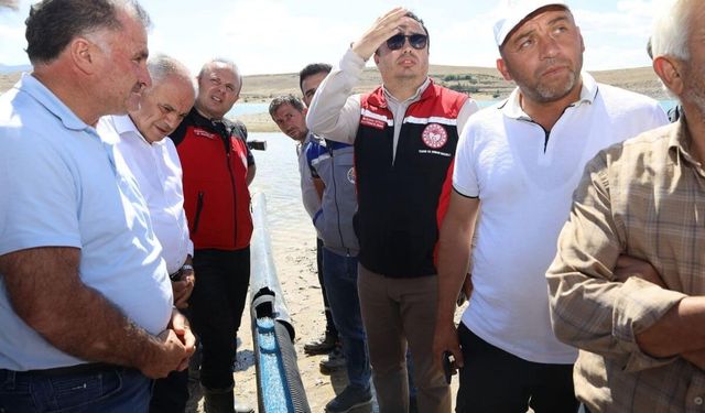 Kayseri’nin iki ilçesinde barajlarda dikkat çeken görüntü! Binlercesi bırakıldı
