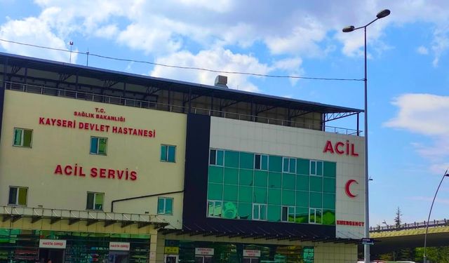 Kayseri Devlet Hastanesi'nde intiharı önlemek için güçlü adım!
