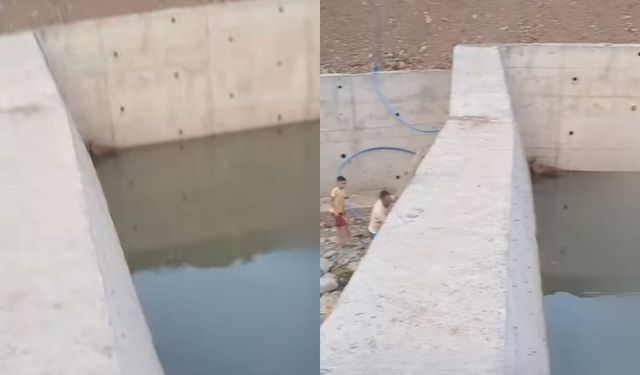 Kayseri'de açık kalan su kanalı tepki çekti! Mahalleye tehlike saçıyor